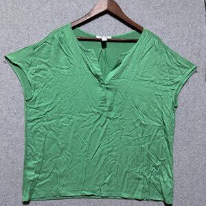 Nine West Green Blouse Size XL